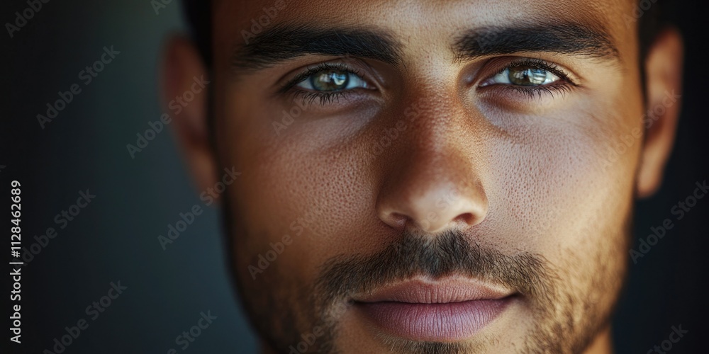 Obraz premium Confident Athlete in Studio