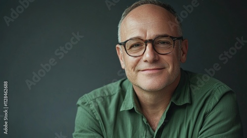 Professional Portrait of a Man with Glasses and a Beard