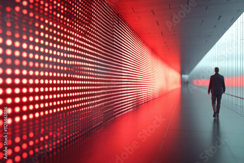 Red Brick Wall Background