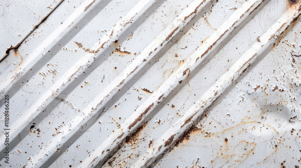 Obraz premium white metal texture