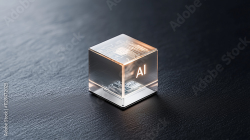 AI Crystal Cube: Illuminati...