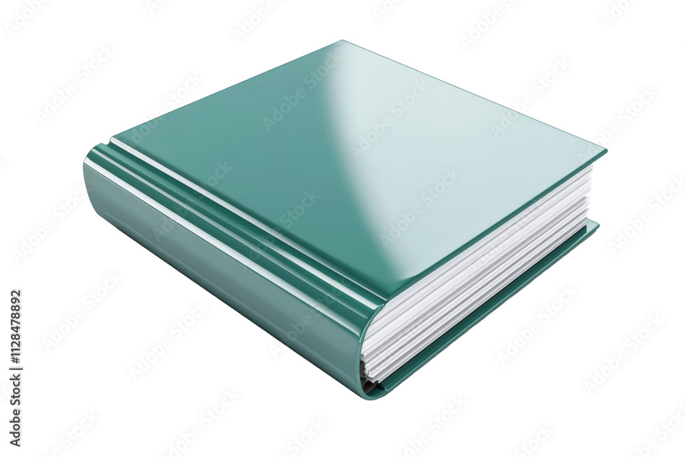 A book with a green cover A book with a green cover