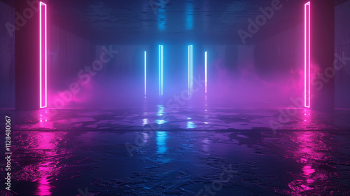 Wallpaper Mural spotlight on stage Torontodigital.ca