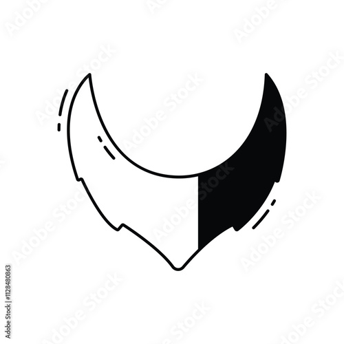 Beard vector icon