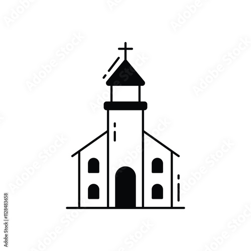 Church vector icon
