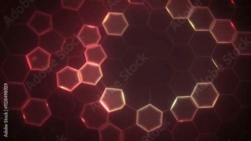 Hexagon Images, Hexagonal background, technology background, Futuristic Geometric Design in Shades