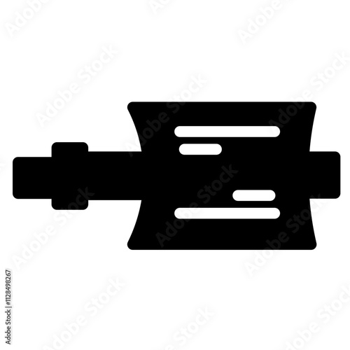 Parts Pedals Riding Glyph Icon