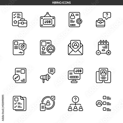 Hiring Icons Sheet