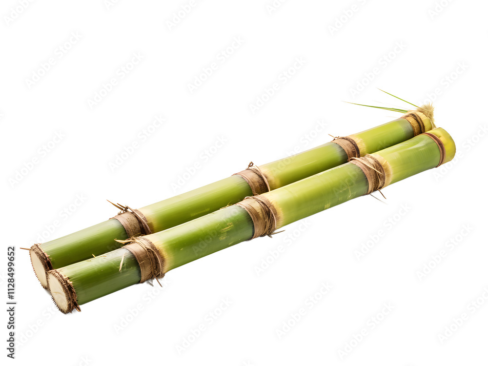 Fototapeta premium Sugar cane isolated on white background