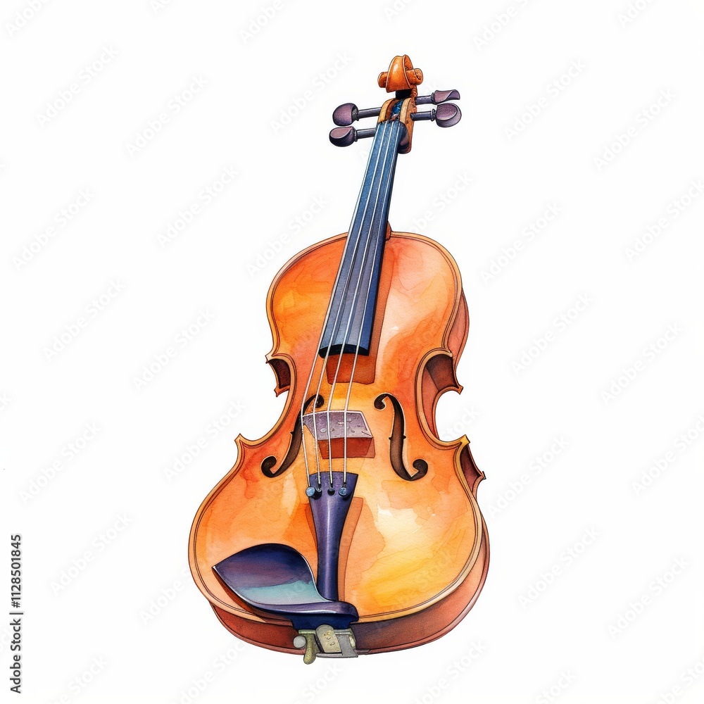A beautifully crafted wooden violin with a rich, warm finish and intricate details, showcasing its elegance and musical potential. A beautifully crafted wooden violin with a rich, warm finish and intricate details, showcasing its elegance and musical potential.