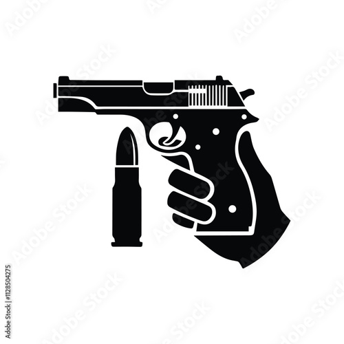 Pistol, Pistol Vector, Pistol Vector art design