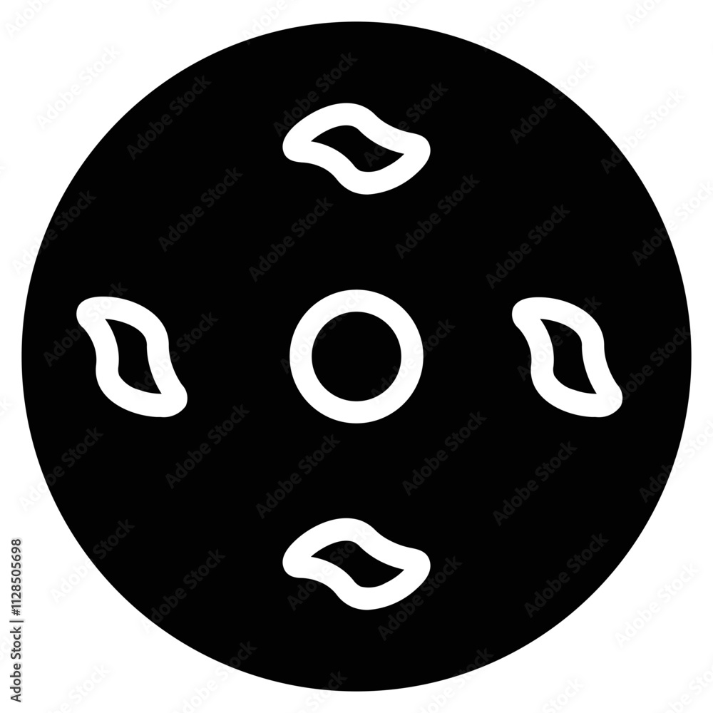 Bakery Cookie Desert Glyph Icon Bakery Cookie Desert Glyph Icon