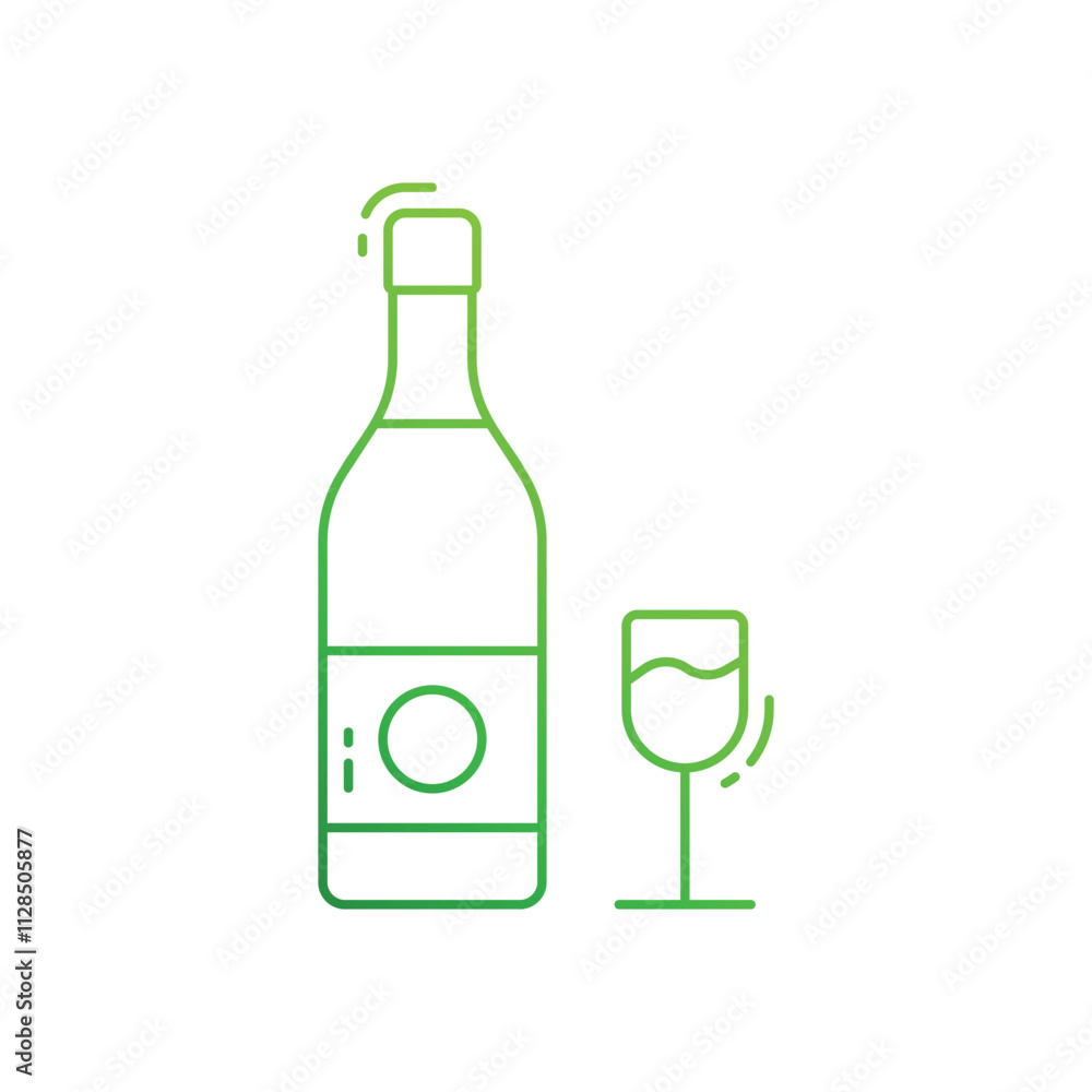 Whiskey vector icon Whiskey vector icon