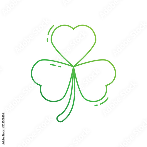 shamrock vector icon