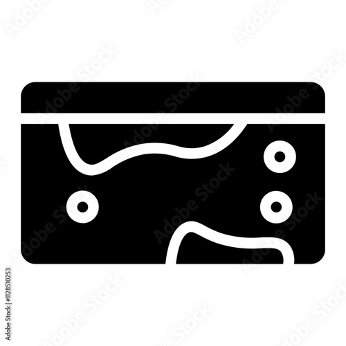 Plaques Artery People Glyph Icon