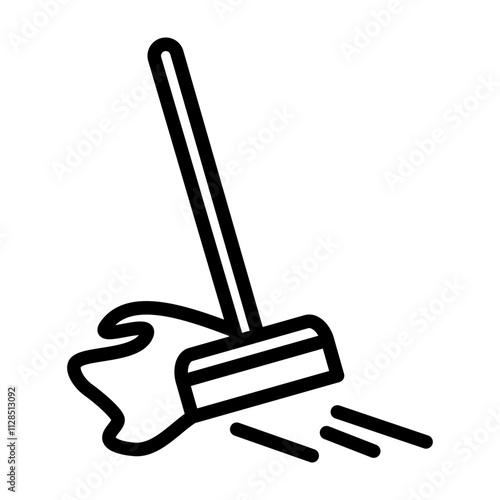 Wiper Vector Icon Design