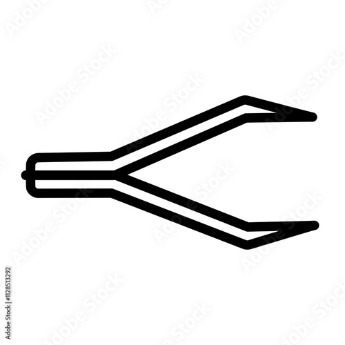 Tweeser Vector Icon Design