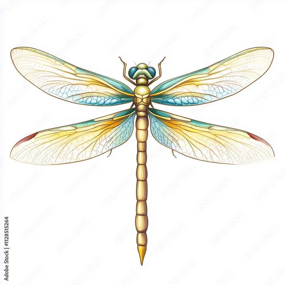 dragonfly isolated on white dragonfly isolated on white