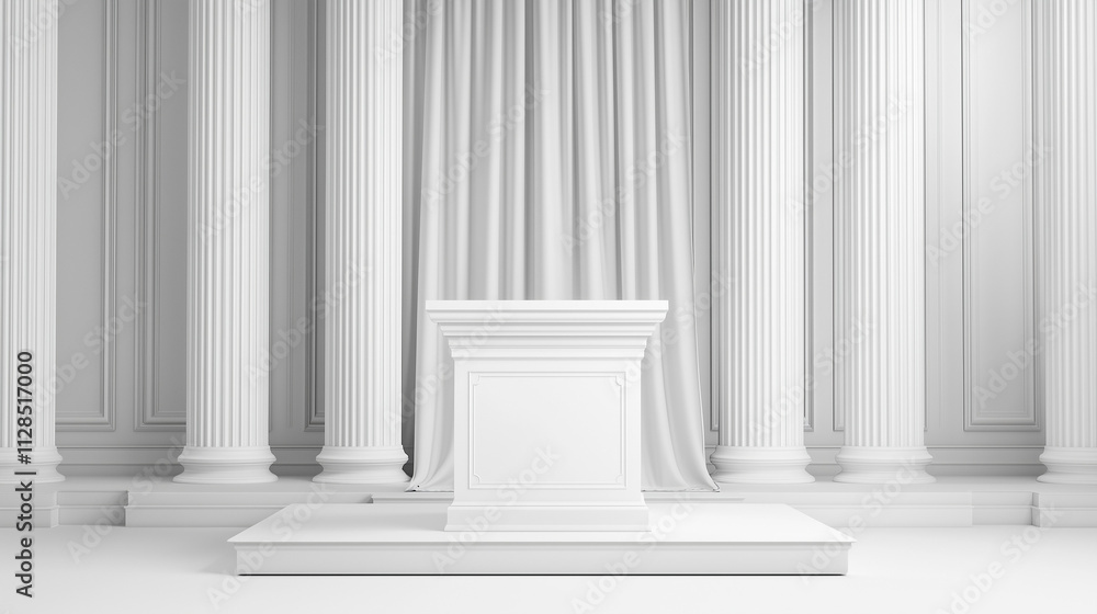 Podium for speeches Podium for speeches