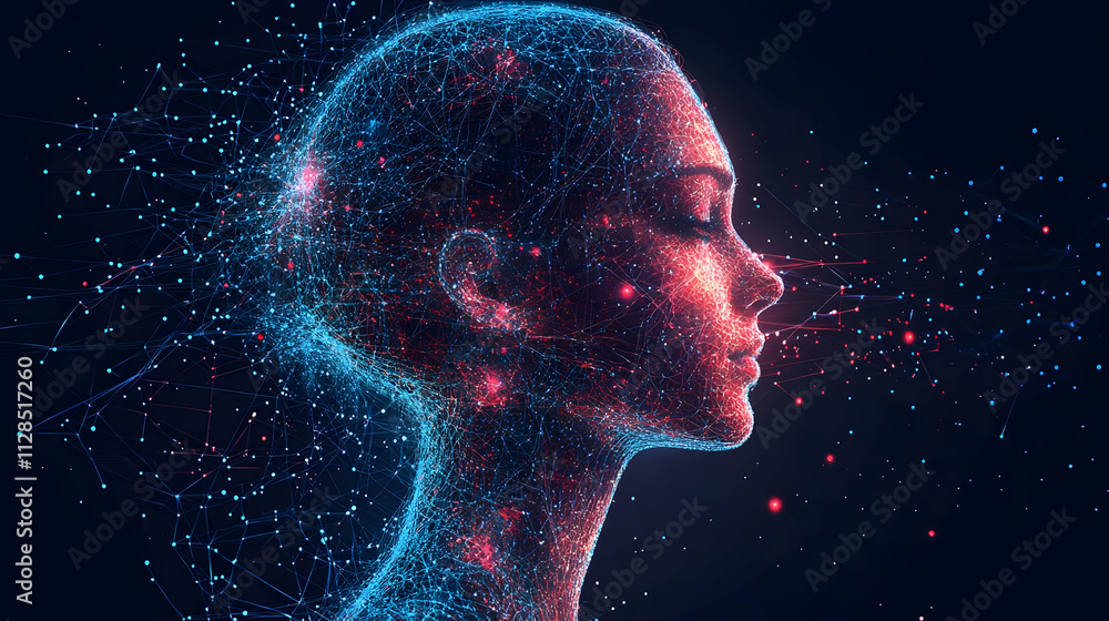 Digital Head: Networked Points Illuminate Digital Head: Networked Points Illuminate