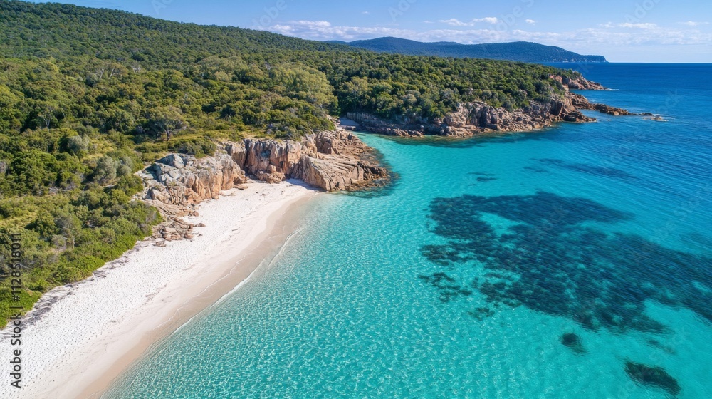 Secluded Cove Pristine Beach Coastal Serenity Secluded Cove Pristine Beach Coastal Serenity