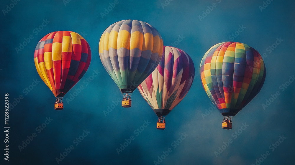 Obraz premium hot air balloon