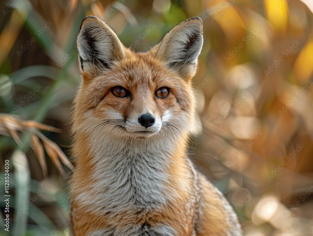 Red Fox Wildlife Portrait Nature Animal Fur Mammal Wild Closeup Red Fox Wildlife Portrait Nature Animal Fur Mammal Wild Closeup