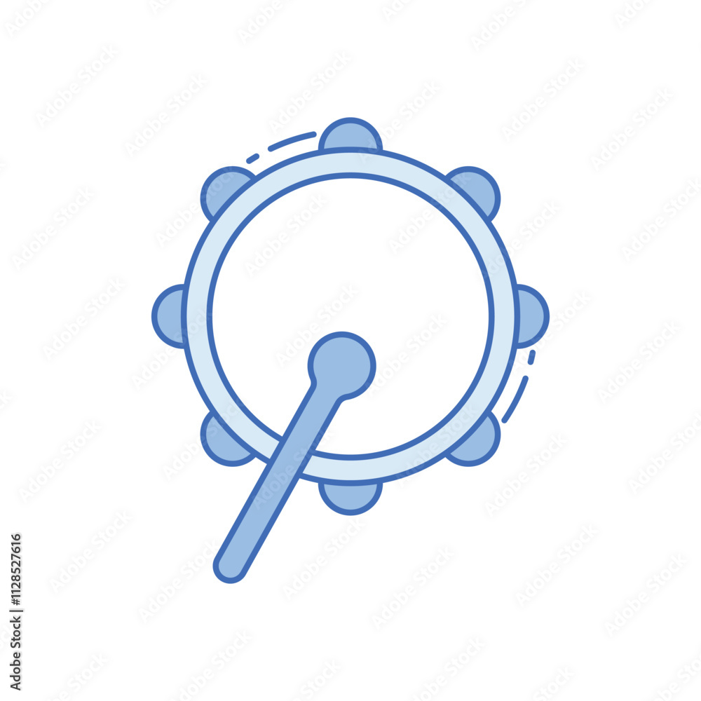 Bodhran vector icon Bodhran vector icon