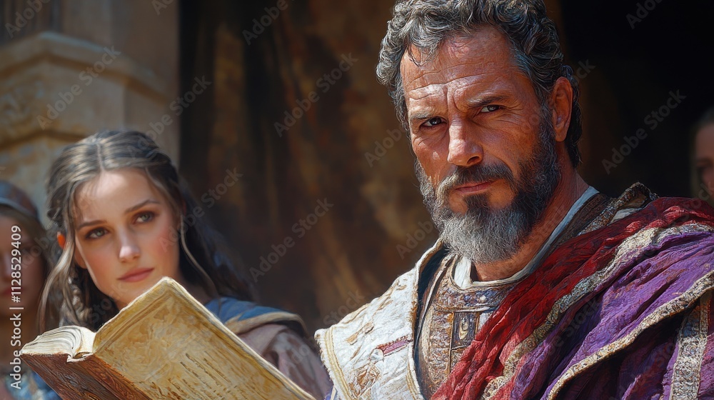 Fototapeta premium samson and delilah judges 16