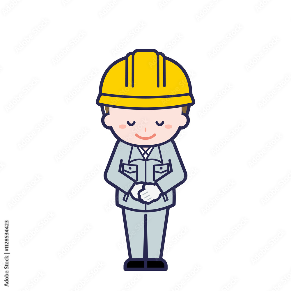 工事作業員/男性 08 工事作業員/男性 08
