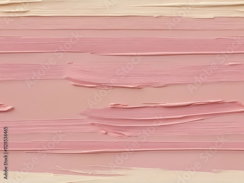 Soft Pink and Cream Abstract Brushstroke Background