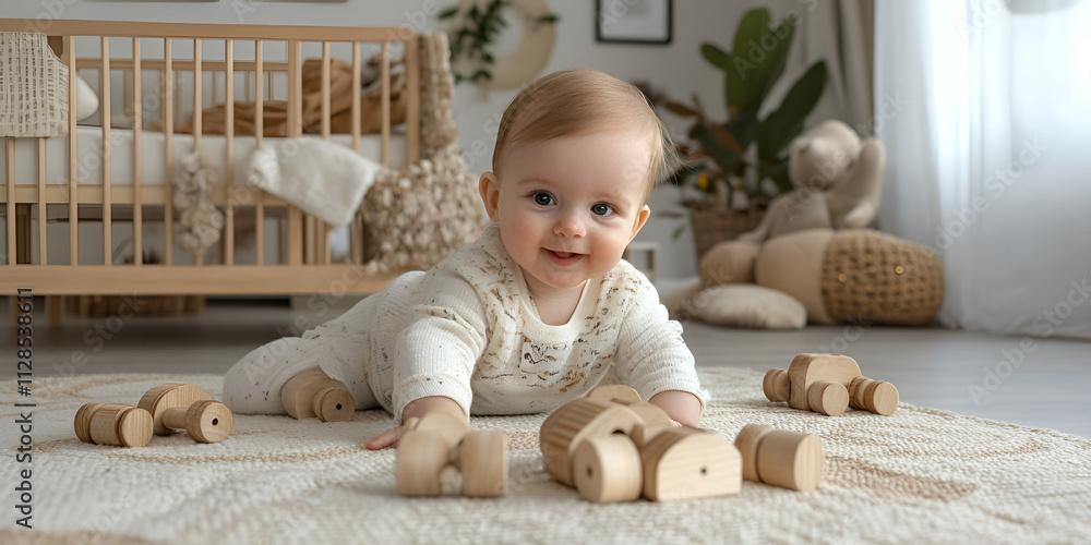 Wooden Toy Set Displayed on Bright Window Sill
Wooden Toy Set Displayed on Bright Window Sill