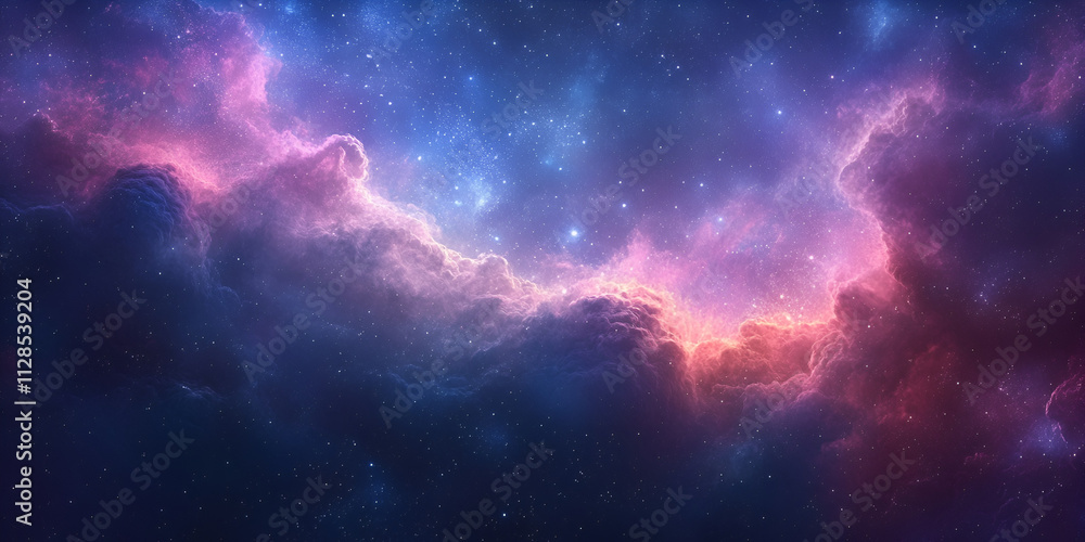 Dreamy Night Sky with Crescent Moon Above Clouds
Dreamy Night Sky with Crescent Moon Above Clouds