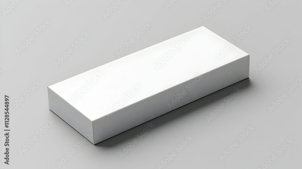Design Simple White Box Packaging Mockup Design Simple White Box Packaging Mockup
