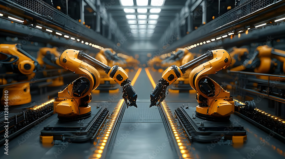 Factory Robots Collaborate Efficiently on Assembly Line Factory Robots Collaborate Efficiently on Assembly Line