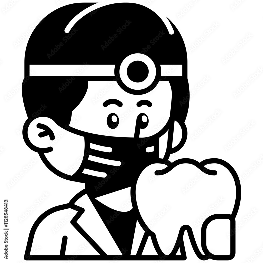 Dentist Job and Professions Icon Dentist Job and Professions Icon