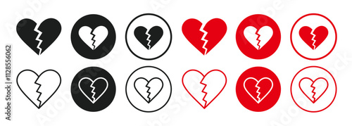 broken heart Icons