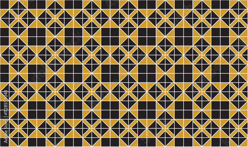 Geometric seamless pattern background with sharp triangle design elements. Beautifully executed background with decent colors.