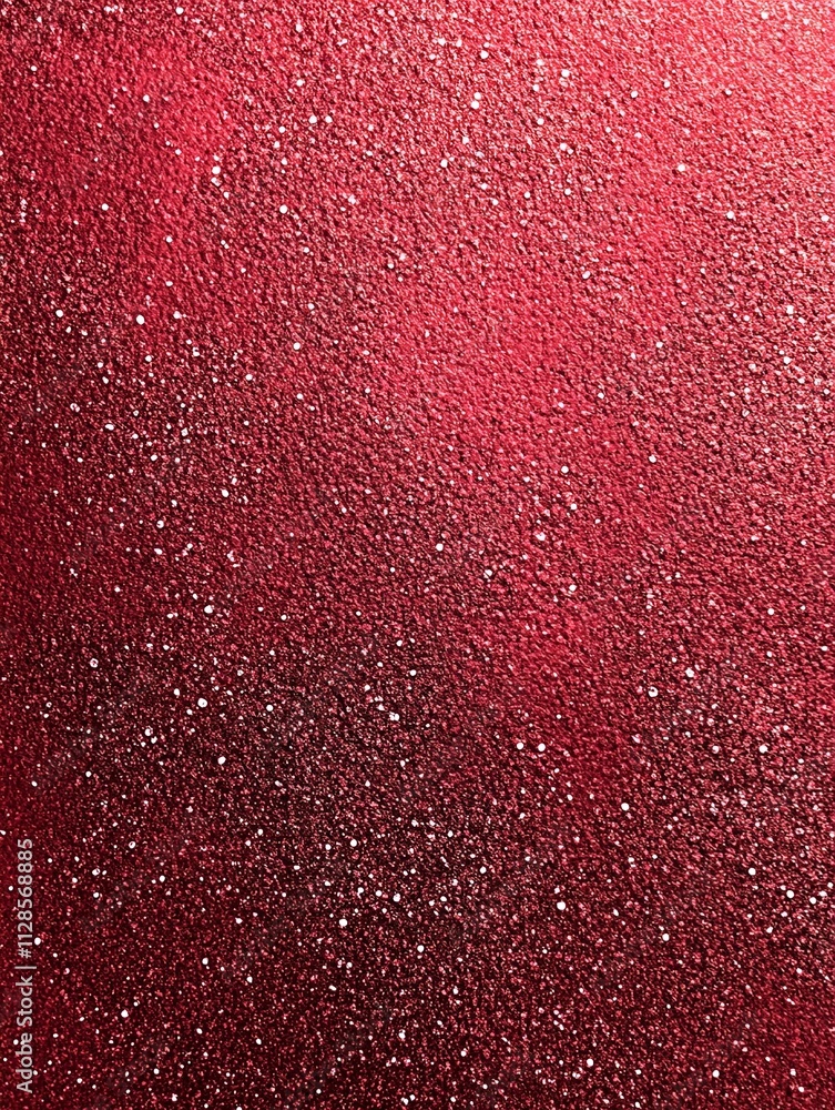 Fototapeta premium Textured Red Background with Fine Grainy Noise