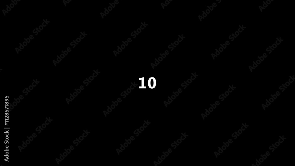 Countdown animation from 10 to 0 seconds. Circle countdown timer. Simple countdown animation. Countdown animation. Transparent background with alpha channel . Countdown animation from 10 to 0 seconds. Circle countdown timer. Simple countdown animation. Countdown animation. Transparent background with alpha channel .
