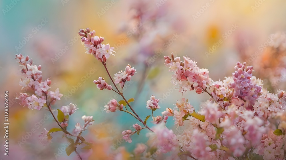 A garden bursting with the colors of spring flowers.
A garden bursting with the colors of spring flowers.