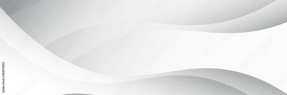 Abstract white wavy background. Vector Illustration Abstract white wavy background. Vector Illustration