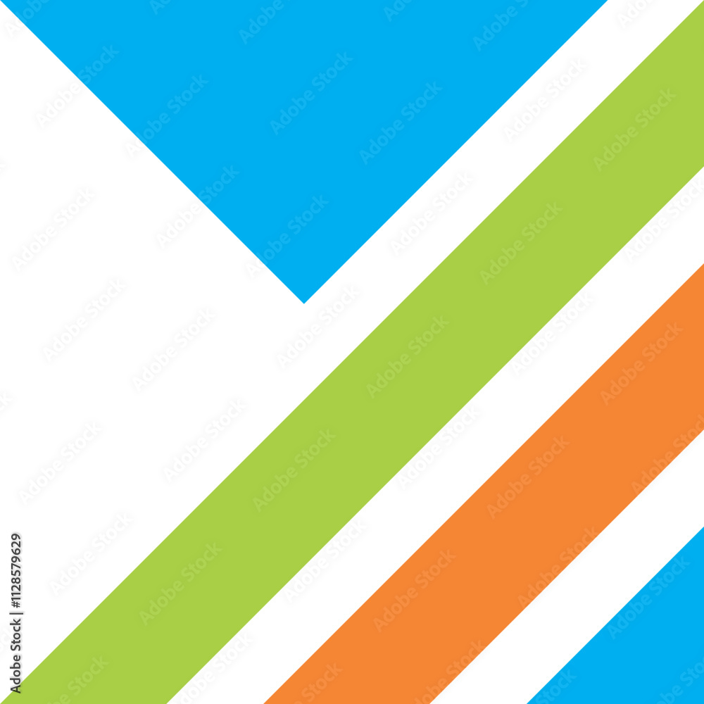 background with stripes business square ribbon balance vector logo background with stripes business square ribbon balance vector logo