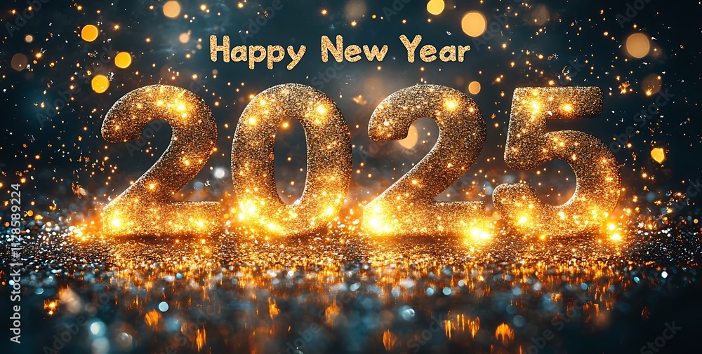 A Number with Lights on It Happy New Year 2025
A Number with Lights on It Happy New Year 2025