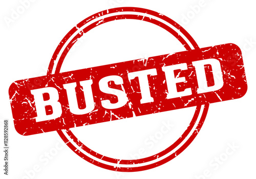 BUSTED STAMP