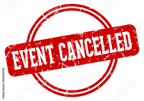 EVENT CANCELLED STAMP