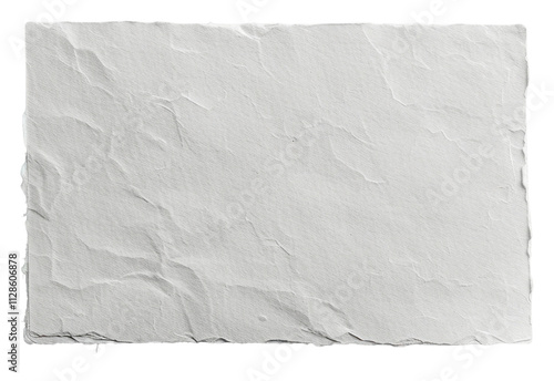 PNG White blank stamp blotter mockup rough paper simplicity.