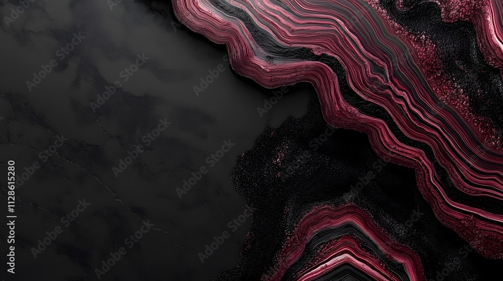 Abstract dark red and black marble texture. Abstract dark red and black marble texture.