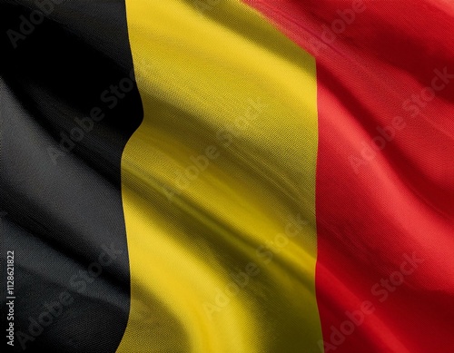 Obraz na plátně Belgium flag picture, Belgium flag image,
