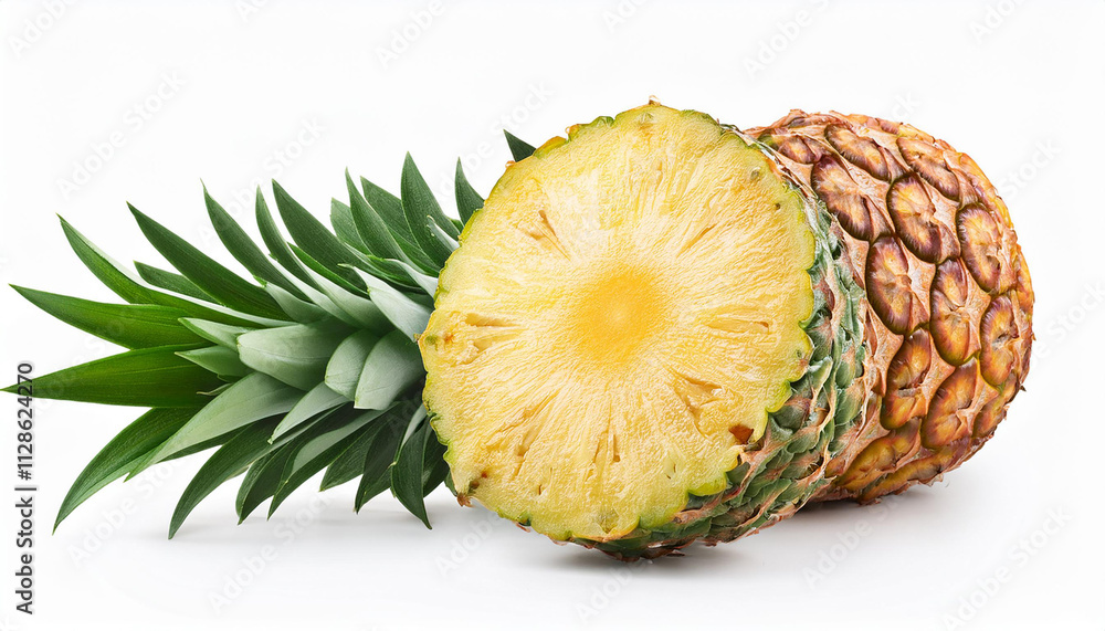 Pineapple isolated on a white background Pineapple isolated on a white background